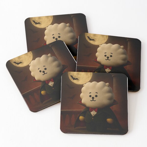 Item preview, BT21 Halloween Bts RJ— Cute BT21 Horror Parody Sticker designed and sold by Crazy-universe.