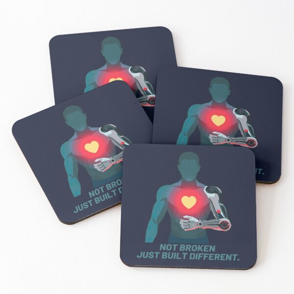 Item preview, Not Broken, Just Built Different – Disability Empowerment Design designed and sold by Ivy-Triggs.