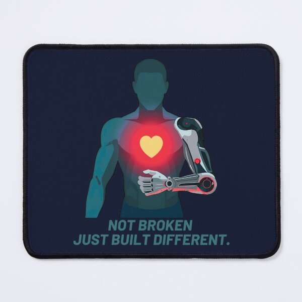Item preview, Not Broken, Just Built Different – Disability Empowerment Design designed and sold by Ivy-Triggs.