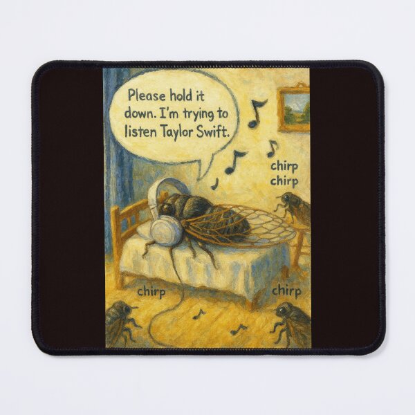 Item preview, Cicada Soundcheck: Bedroom Beats & Bugged Out Vibes designed and sold by Rick London Gifts.