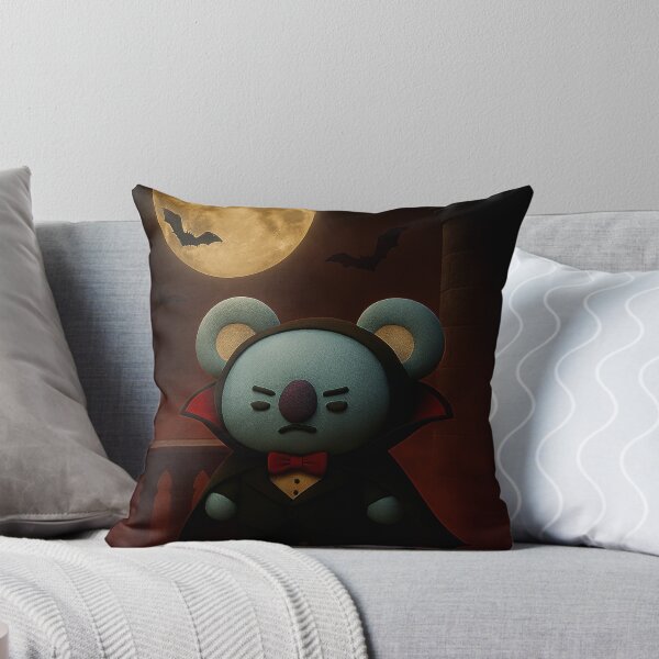 Item preview, BT21 Halloween Bts Koya— Cute BT21 Horror Parody Sticker designed and sold by Crazy-universe.