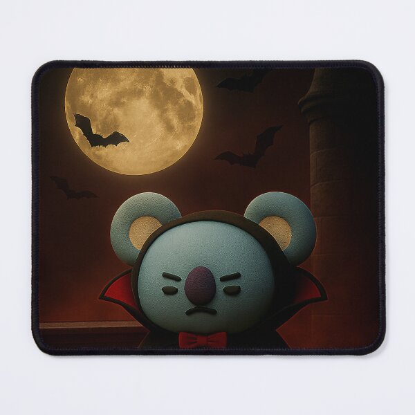 Item preview, BT21 Halloween Bts Koya— Cute BT21 Horror Parody Sticker designed and sold by Crazy-universe.
