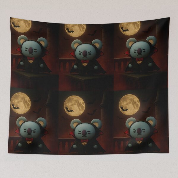 Item preview, BT21 Halloween Bts Koya— Cute BT21 Horror Parody Sticker designed and sold by Crazy-universe.