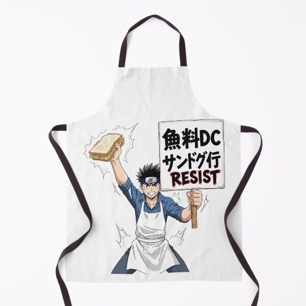 Item preview, Free DC Sandwich Guy Resist Anime | Satire DC Culture #3 designed and sold by animehani.