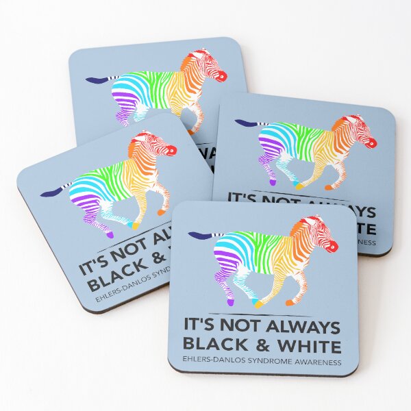 Item preview, Colorful EDS Zebra: It's Not Always Black and White designed and sold by Designs by Jesabee.