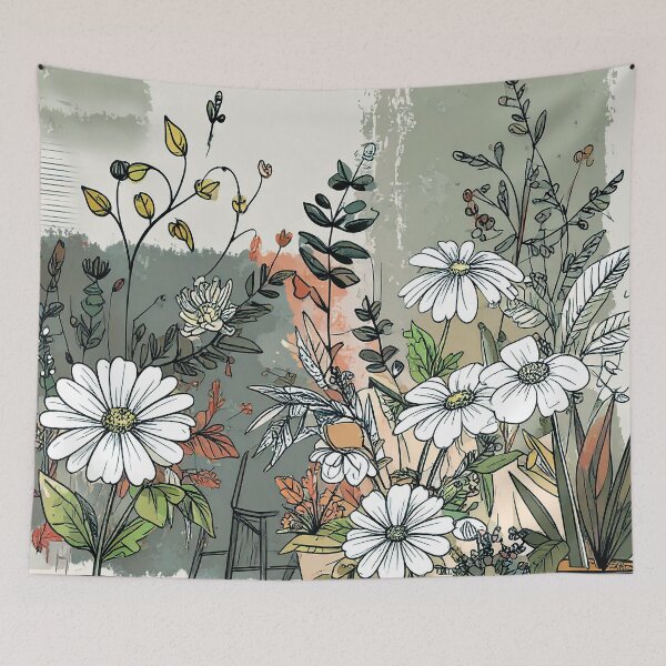 Item preview, Daisies on the Patio designed and sold by J Marielle Designs.