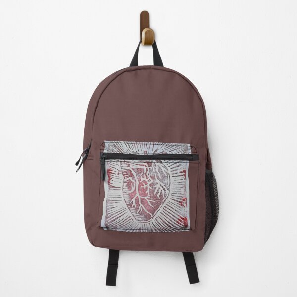 Item preview, Bleeding Heart Linoblock Print Design designed and sold by Shayla-Michelle.