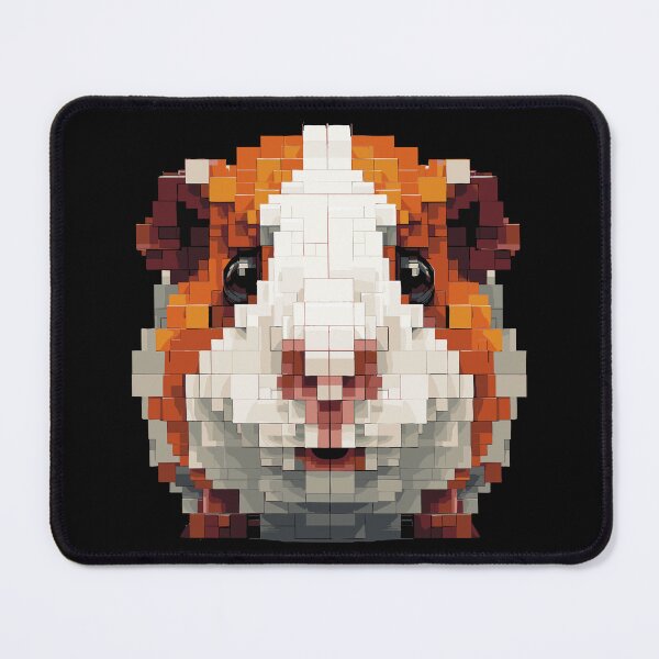 Item preview, Cute pixelated guinea pig – retro gaming design designed and sold by drizzd.