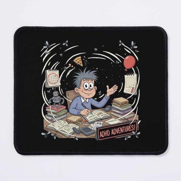 Item preview, ADHD - Focus Is A Concept, Not A Skill - Me At The Office  designed and sold by Folk and Flux.