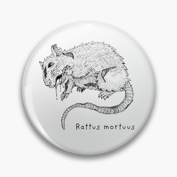 Item preview, Zombie rat - Rattus mortuus designed and sold by *luckysol*.
