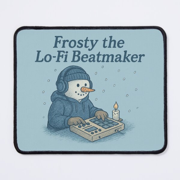 Artikelvorschau, Frosty, der Lo-Fi-Beatmaker entworfen und verkauft von peaknerd.