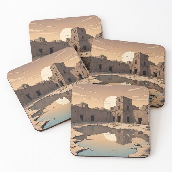 Item preview, Ruins of an Ancient Oasis designed and sold by HorizonHues.