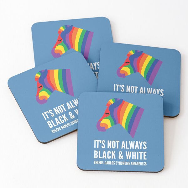 Item preview, EDS Rainbow Zebra: It's Not Always Black and White designed and sold by Designs by Jesabee.
