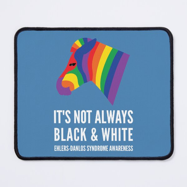 Item preview, EDS Rainbow Zebra: It's Not Always Black and White designed and sold by Designs by Jesabee.