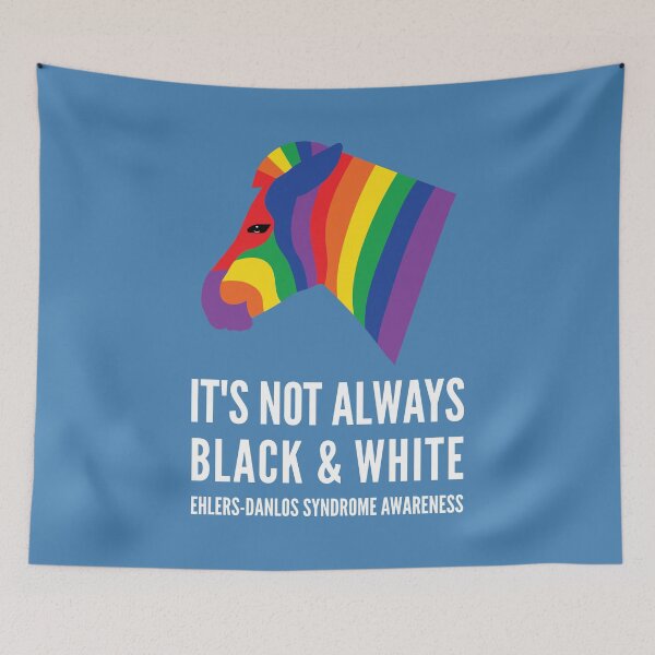 Item preview, EDS Rainbow Zebra: It's Not Always Black and White designed and sold by Jesabee Designs.