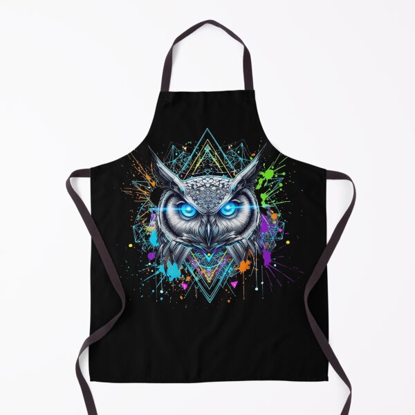 Item preview, Abstract Owl: Wisdom in a Geometric, Futuristic Style designed and sold by Design_Your_Day.