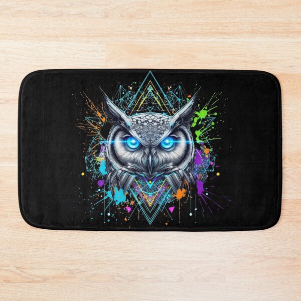 Item preview, Abstract Owl: Wisdom in a Geometric, Futuristic Style designed and sold by Design_Your_Day.