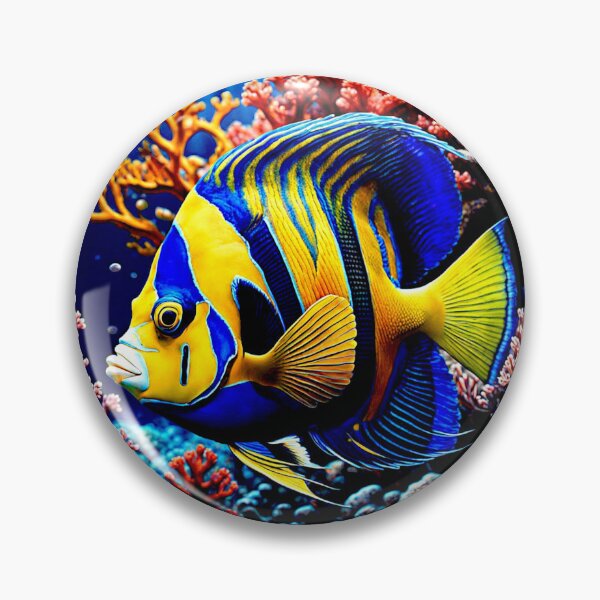Item preview, Emperor Angelfish gliding#4 designed and sold by Helios Be. Lavsh.