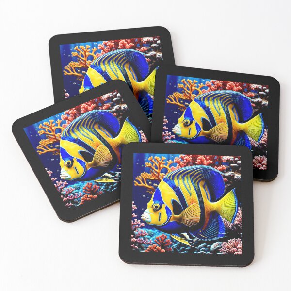 Item preview, Emperor Angelfish gliding#4 designed and sold by Helios Be. Lavsh.