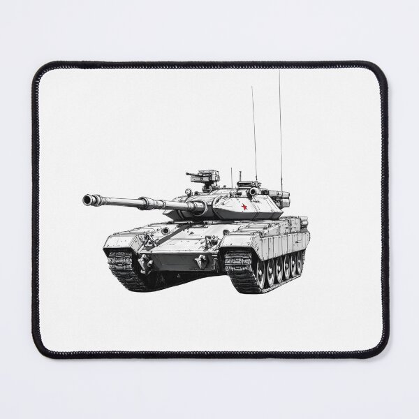 Item preview, Russian T-14 Armata Tank – Military Power Illustration designed and sold by pixeldizajn.