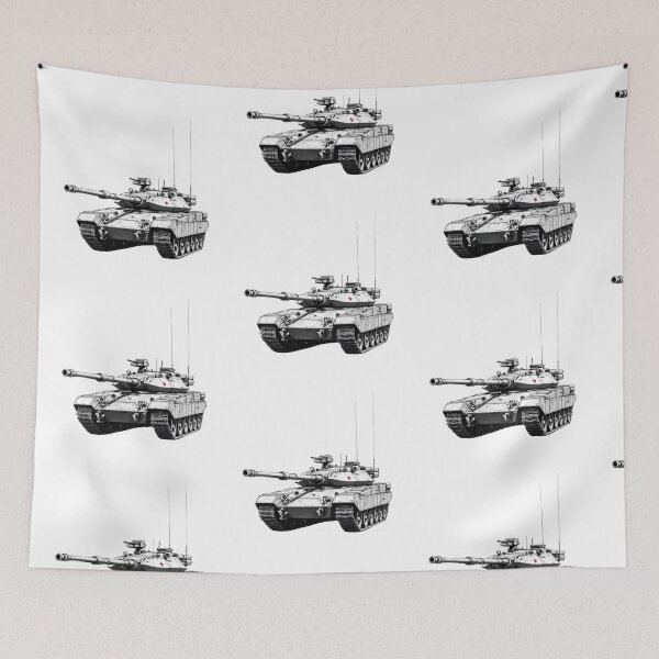Item preview, Russian T-14 Armata Tank – Military Power Illustration designed and sold by pixeldizajn.