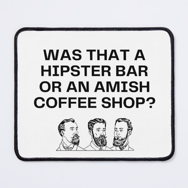 Item preview, Ironically Self-Aware Absurdist Hipster Humor designed and sold by Michelle Sarah.