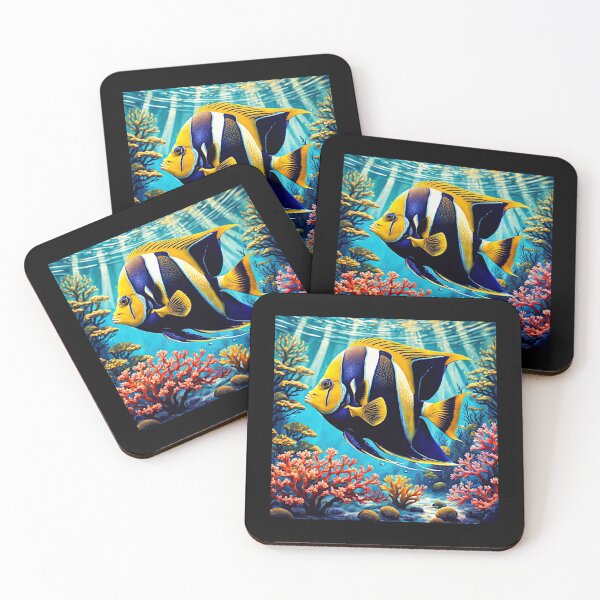 Item preview, Emperor Angelfish gliding#5 designed and sold by Helios Be. Lavsh.