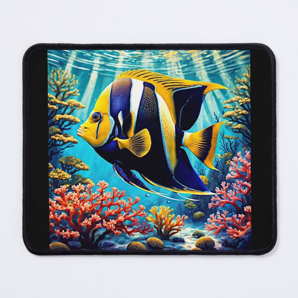 Item preview, Emperor Angelfish gliding#5 designed and sold by Helios Be. Lavsh.