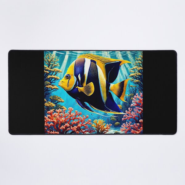 Item preview, Emperor Angelfish gliding#5 designed and sold by Helios Be. Lavsh.