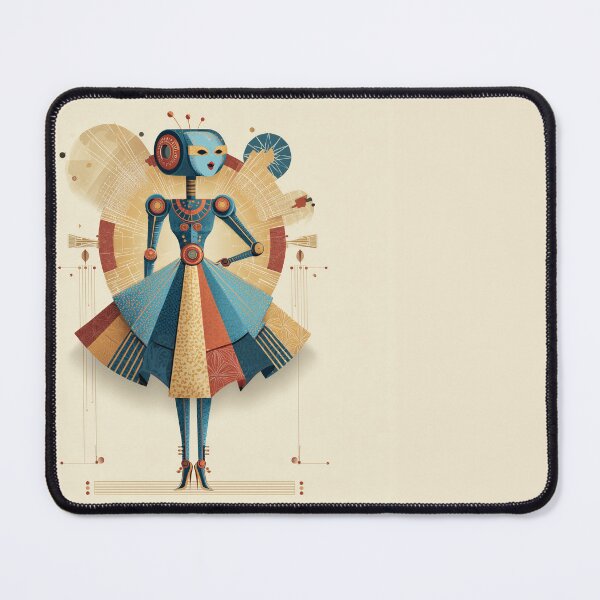 Item preview, Laura the Art Deco Robot designed and sold by GreatestMinds.