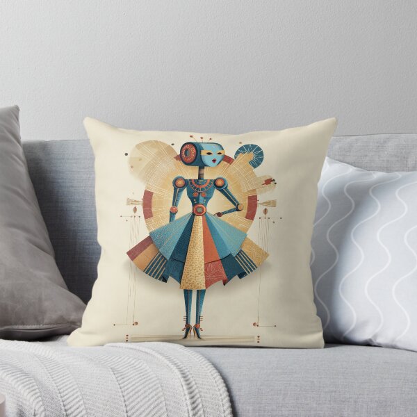 Item preview, Laura the Art Deco Robot designed and sold by GreatestMinds.