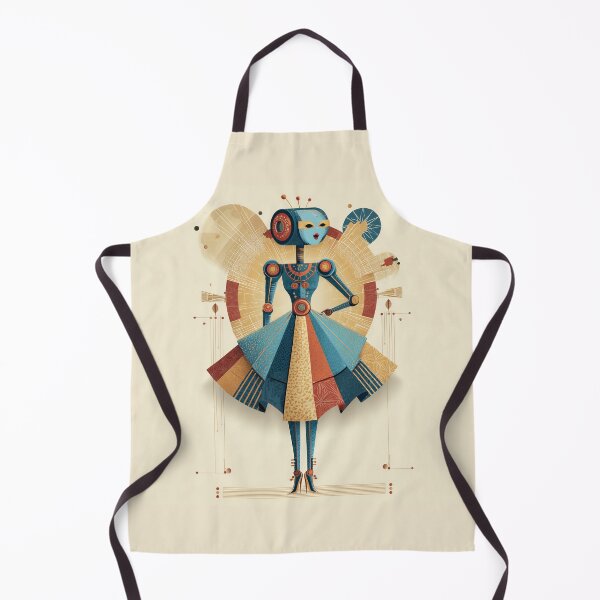 Item preview, Laura the Art Deco Robot designed and sold by GreatestMinds.
