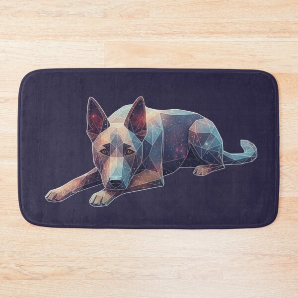Item preview, Canino de Nebulosa Reposando: Diseño de Polígono designed and sold by bsbd-action.