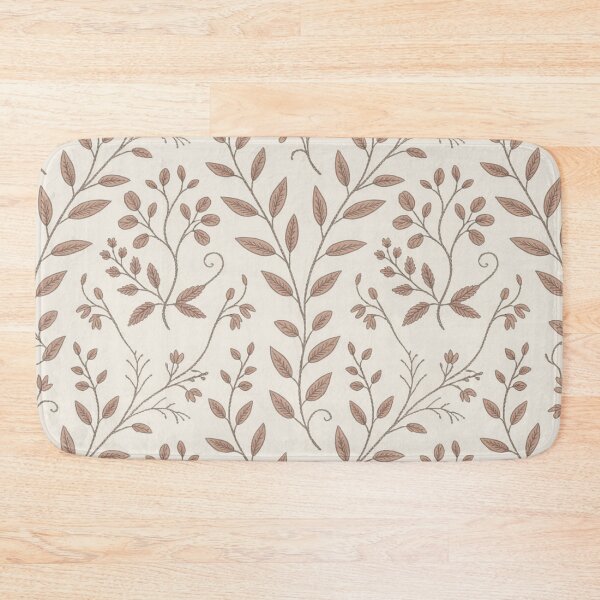 Item preview, Grandmacore Quiet Romance   – Sepia Botanical Vine Pattern By Heritage Hive Studio designed and sold by Heritage Hive Studio.