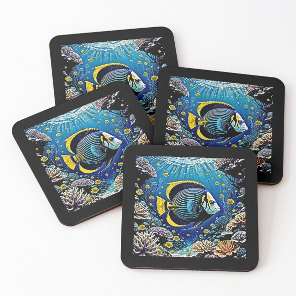 Item preview, Emperor Angelfish gliding#6 designed and sold by Helios Be. Lavsh.