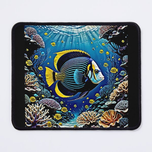 Item preview, Emperor Angelfish gliding#6 designed and sold by Helios Be. Lavsh.