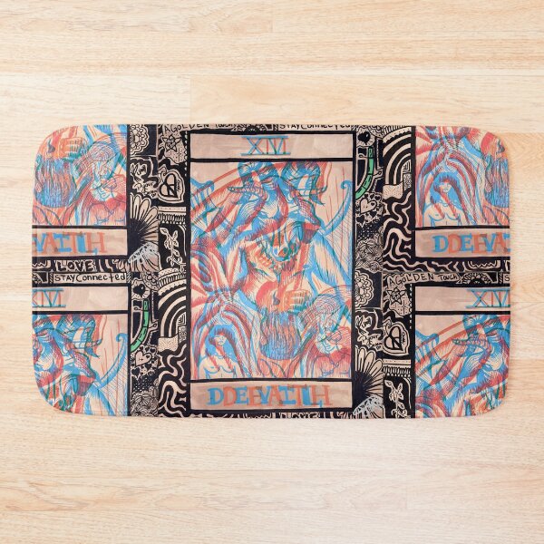 Item preview, Death and The Devil Color Changing Print designed and sold by Shayla-Michelle.