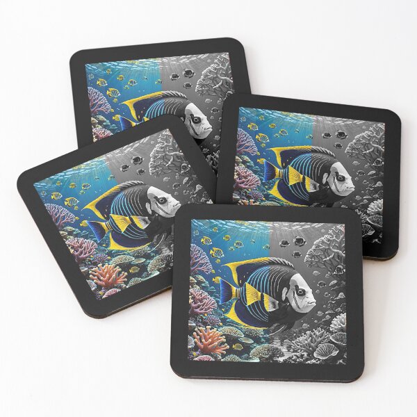 Item preview, Emperor Angelfish gliding#7 designed and sold by Helios Be. Lavsh.