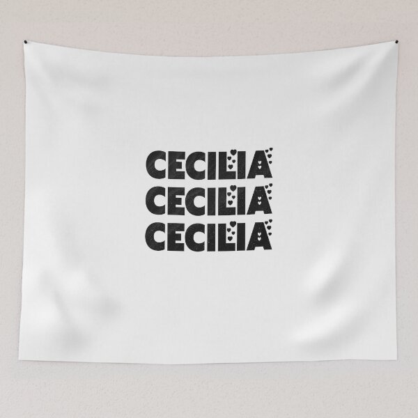 Item preview, Cecilia Personalized Custom Girl Name designed and sold by Watsonarts.