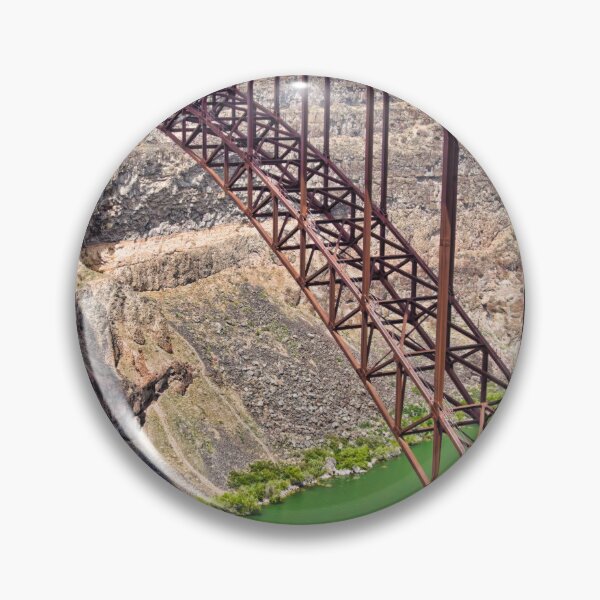 Item preview, Steel Arch over the Snake River Canyon – Twin Falls, Idaho designed and sold by Travelways.