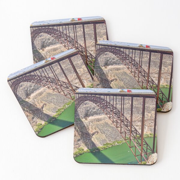 Item preview, Steel Arch over the Snake River Canyon – Twin Falls, Idaho designed and sold by Travelways.