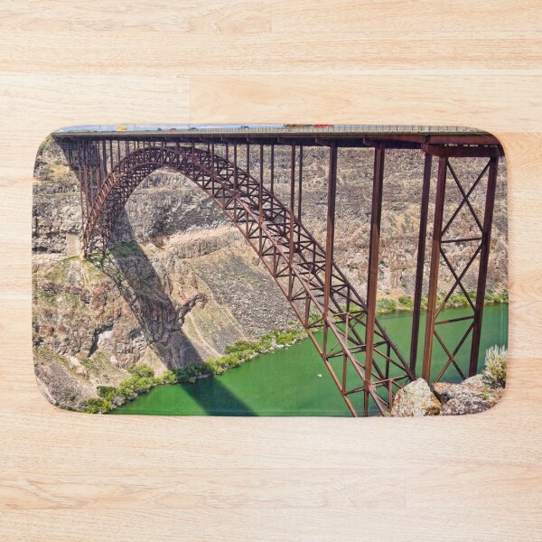 Item preview, Steel Arch over the Snake River Canyon – Twin Falls, Idaho designed and sold by Travelways.