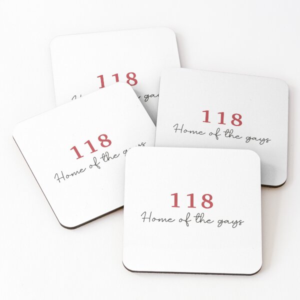 Item preview, 118 Home of the Gays designed and sold by mystickerprob.