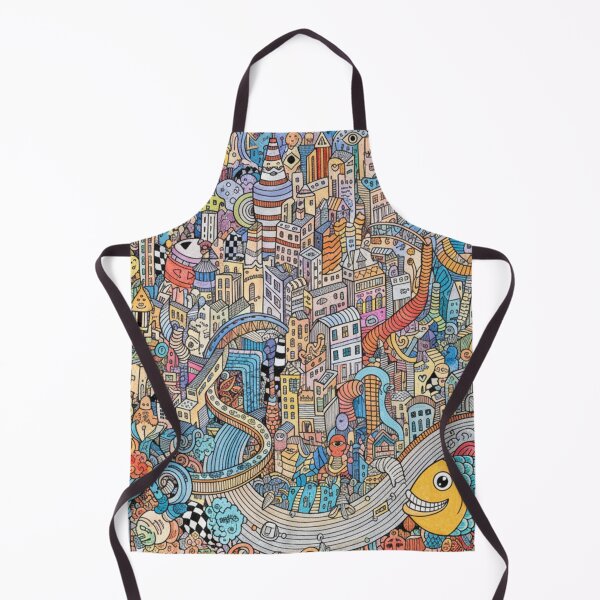 Item preview, Ciudad Caprichosa de Doodle: Laberinto Urbano Colorido designed and sold by bsbd-action.