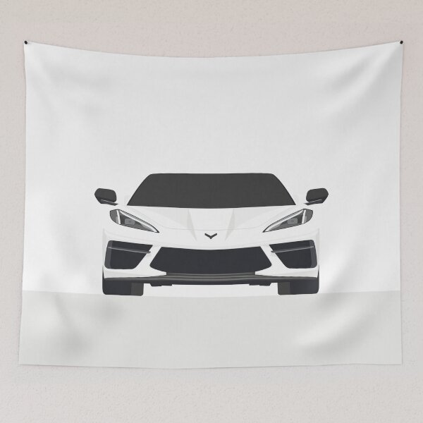Item preview, Corvette C8 - Vector drawing designed and sold by yohannlp.
