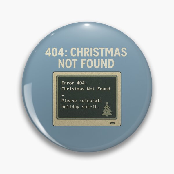 Artikelvorschau, 404: Weihnachten nicht gefunden entworfen und verkauft von peaknerd.
