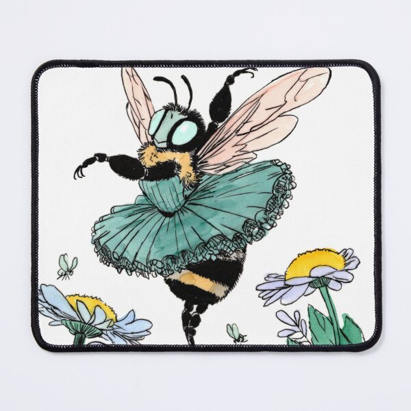 Aperçu de l'œuvre Tutu Abeille Bleue créée et vendue par Scribbles & Doodles by Jinx.