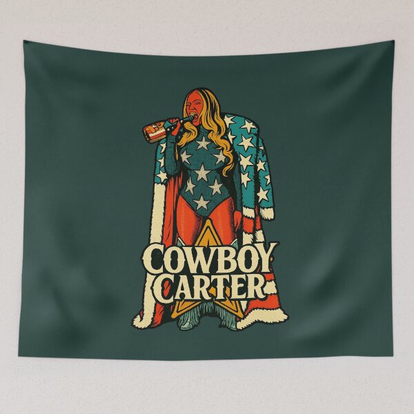 Item preview, Cowboy Carter – Beyoncé Americana Pop Art designed and sold by GirlyPopped.