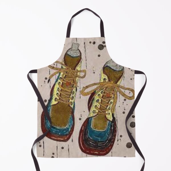 Item preview, Colorful Vintage Sneakers – Retro Artistic Shoe Illustration designed and sold by Printandpick.