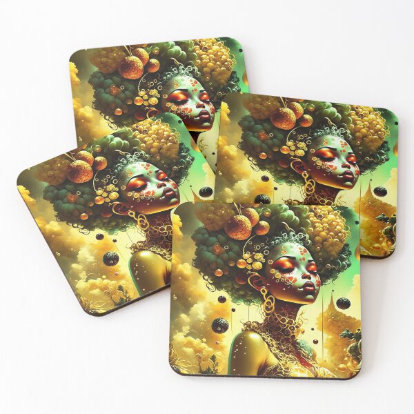 Item preview, Gluttony Surreal Art — Rococo Feast & Luminous Clouds designed and sold by KaoticMindZ.